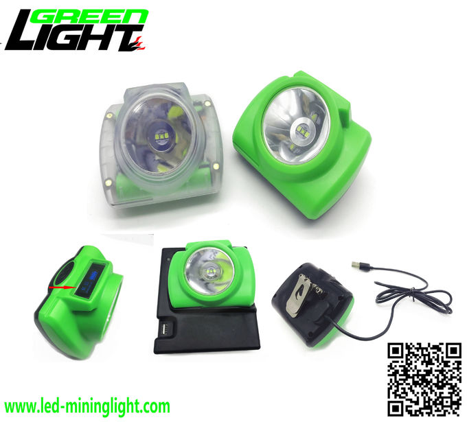 Headlamp СИД 13000lux IP68 водоустойчивый перезаряжаемые с весом 200g