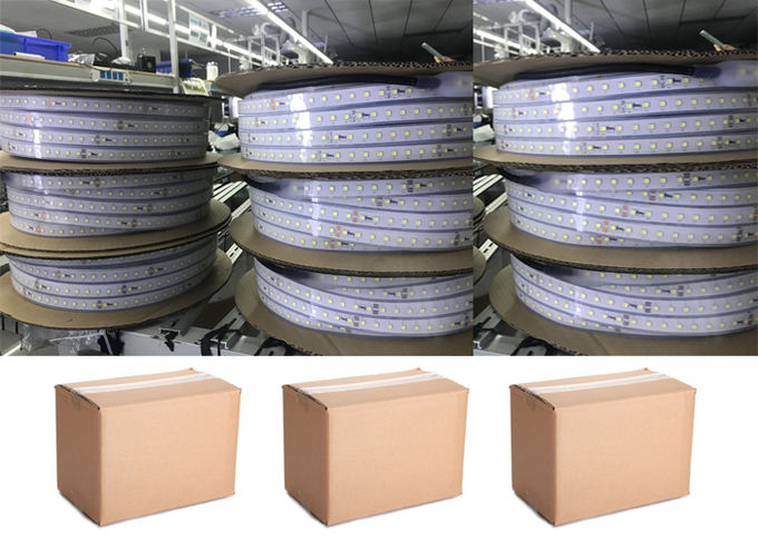 Метров неонового света СИД силикона DC12V SMD2835 5050 RGB 5/вьюрок 4