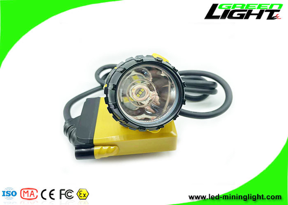 Лампа крышки IP68 минирования 25000 люкс делает Headlamp водостойким СИД алюминиевой батареи SAMSUNG перезаряжаемые противостатический
