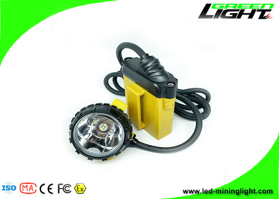 Лампа крышки IP68 минирования 25000 люкс делает Headlamp водостойким СИД алюминиевой батареи SAMSUNG перезаряжаемые противостатический