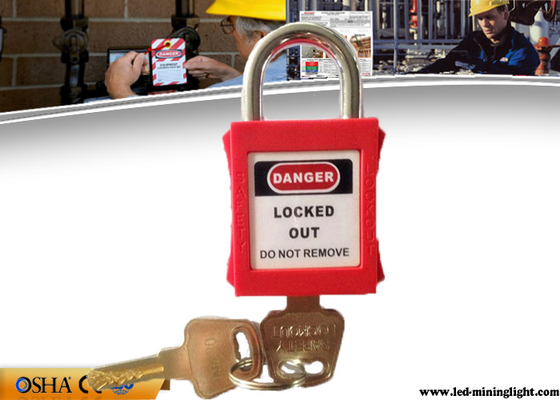 25mm затвердели Padlocks замыкания безопасности короткой стальной сережки красочные