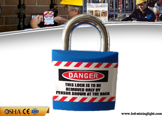 Padlock замыкания безопасности куртки длины сережки 20.4mm стальной с плакировкой Chrome