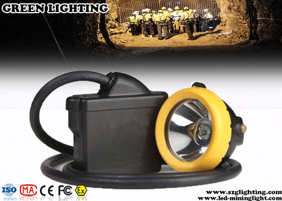 Headlamp 18000 шахтеров люкса, лампа крышки безопасности 7800mA водоустойчивая для минирования