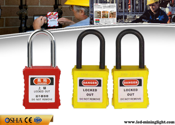 замыкание безопасности 38mm стальное профессиональное Padlocks для предупреждения опасности