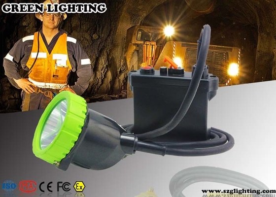 50000 Headlamp приведенный люксами перезаряжаемые, лампа крышки 4 горнорабочих освещения цвета