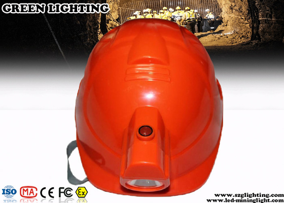 Шлем светов СИД КРИ ABS с перезаряжаемые Headlamp 4000Lux