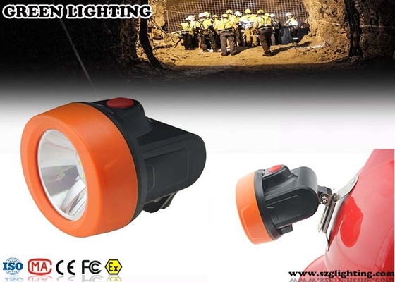 Свет шлема горнорабочих безопасности OEM, Headlamp трудной шляпы материалов 2.8Ah ABS 