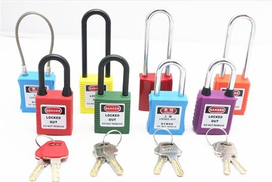 Замыкание безопасности 76 Mm стальное Padlocks с пластиковой коррозионной устойчивостью тела замка