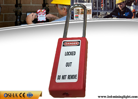 Padlocks замыкания тела 75 Mm, прочные стальные замки замыкания Xenoy сережки