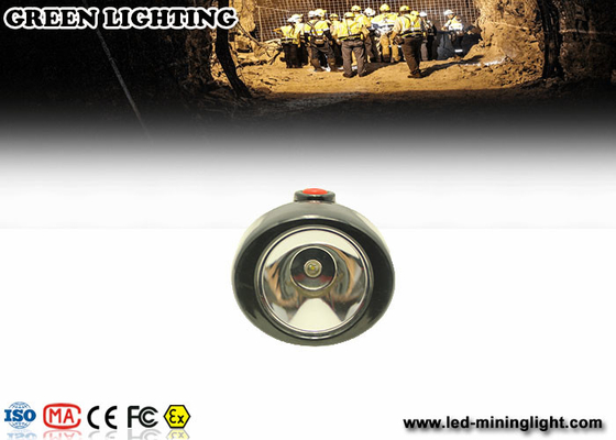 Headlamp горнорабочих черного OEM анти- взрывно перезаряжаемые яркость 13000 ЛЮКС высокая