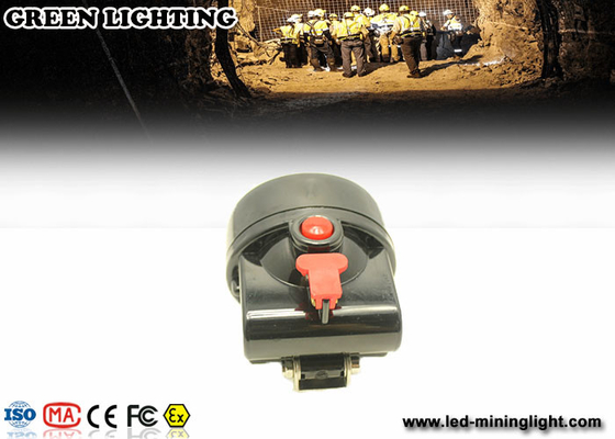 Headlamp горнорабочих черного OEM анти- взрывно перезаряжаемые яркость 13000 ЛЮКС высокая