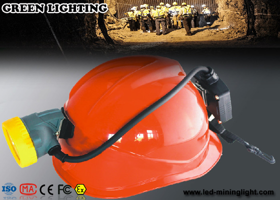 Перезаряжаемые водоустойчивый Headlamp шахтеров IP68, лампа крышки минирования СИД КРИ 10000 люкс