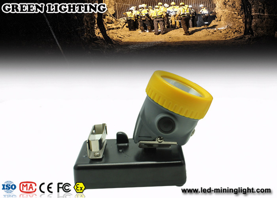 Перезаряжаемые водоустойчивый Headlamp шахтеров IP68, лампа крышки минирования СИД КРИ 10000 люкс
