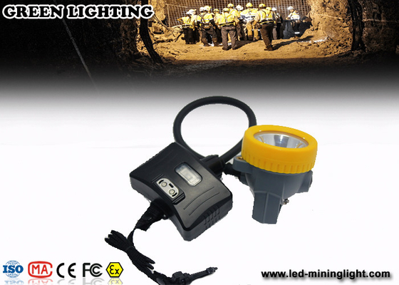 Лампа 10000 горнорабочих люкса электрическая, батарея иона headlamp 5.6Ah Li трудной шляпы