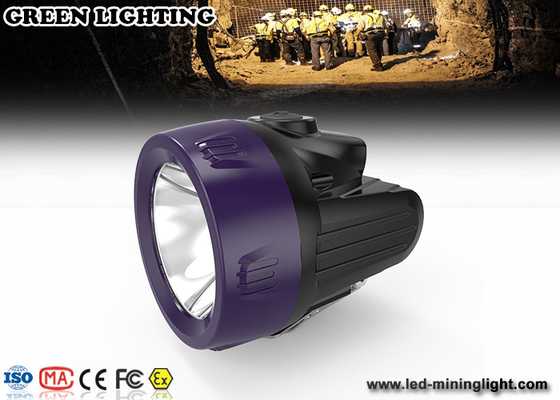 Удар - устойчивый перезаряжаемые Headlamp СИД, черная перезаряжаемые фара приведенная