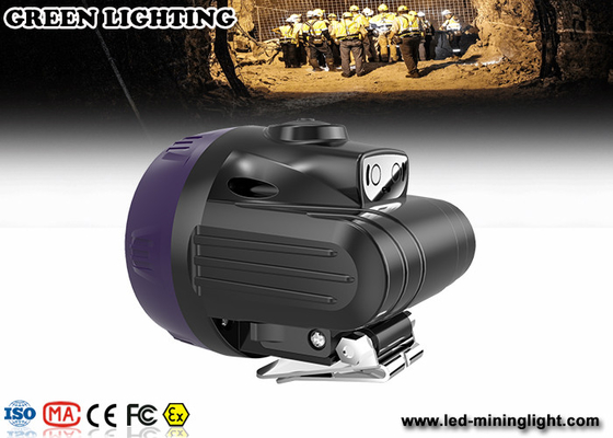 Удар - устойчивый перезаряжаемые Headlamp СИД, черная перезаряжаемые фара приведенная