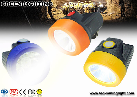 2.8Ah Headlamp горнорабочих СИД литий-ионного аккумулятора IP68 для защитных шлемов с передвижным стальным крюком