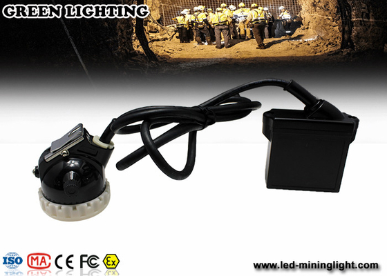 Подземная разработка приведенная лампы крышки с батареей лития 3.7V 6.6Ah, Headlamp минирования СИД Кри