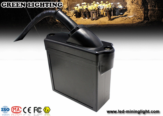 Подземная разработка приведенная лампы крышки с батареей лития 3.7V 6.6Ah, Headlamp минирования СИД Кри
