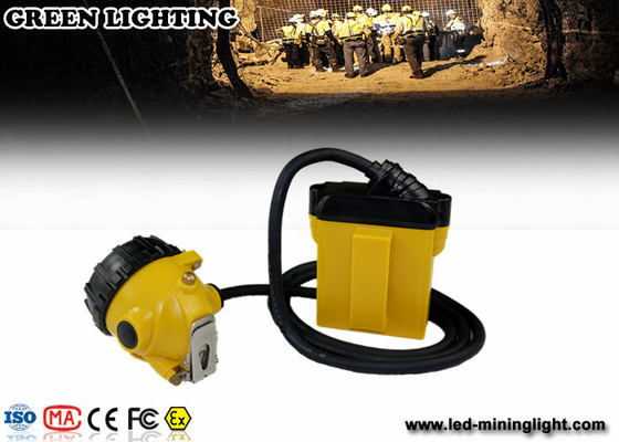 перезаряжаемые Headlamp СИД 25000lux с кабелем, взрывозащищенными горнорабочими светлыми для защитных шлемов