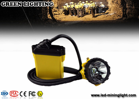 перезаряжаемые Headlamp СИД 25000lux с кабелем, взрывозащищенными горнорабочими светлыми для защитных шлемов