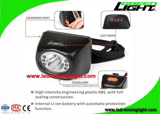 Бесшнуровой Headlamp приведенный лампы крышки черный перезаряжаемые для минируя открытого карьера охотясь рыбная ловля