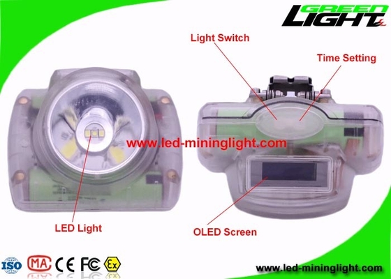 Пожаробезопасный перезаряжаемые Headlamp СИД с электрической умной защитой