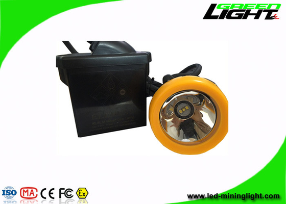 Перезаряжаемые водоустойчивый Headlamp СИД 10000 люкс с оранжевым/черным цветом