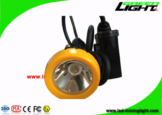 Перезаряжаемые водоустойчивый Headlamp СИД 10000 люкс с оранжевым/черным цветом