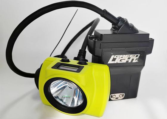 Высокояркий 25000 люкс Безопасный шахтерский налобный фонарь Взрывозащищенный 530 люмен 14 Ач Шахтерские лампы 60 часов работы