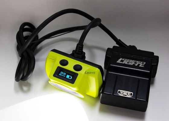 Высокояркий 25000 люкс Безопасный шахтерский налобный фонарь Взрывозащищенный 530 люмен 14 Ач Шахтерские лампы 60 часов работы