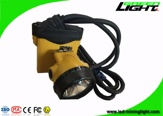 Headlamp 25000 горнорабочих наивысшей мощности люкса перезаряжаемые с прозрачной линией с 4 режимами освещения