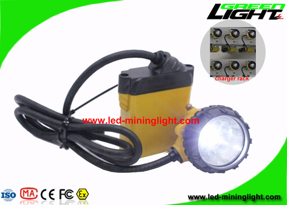 Headlamp трудной шляпы перезаряжаемые минируя 3 ватта с ровным освещая режимом 4