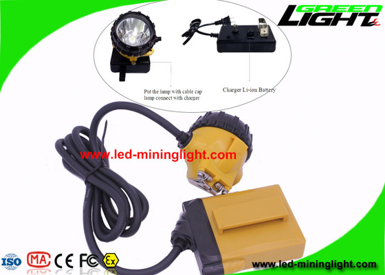 Headlamp трудной шляпы перезаряжаемые минируя 3 ватта с ровным освещая режимом 4