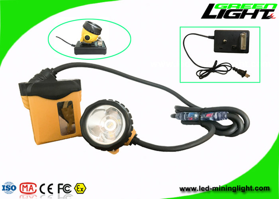 Легковесность высоты привела горнорабочих светлых, перезаряжаемые Headlamp IP68 горнорабочих 25000lux