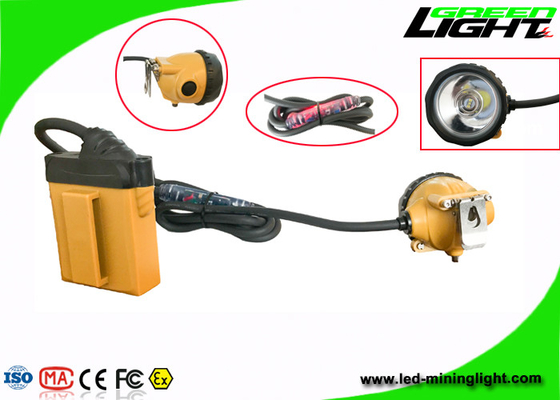 Легковесность высоты привела горнорабочих светлых, перезаряжаемые Headlamp IP68 горнорабочих 25000lux