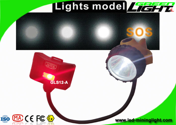 Связыванный Кри высокой яркости привел низкую мощность Headlamp перезаряжаемые предупреждая для полу- горнорабочего