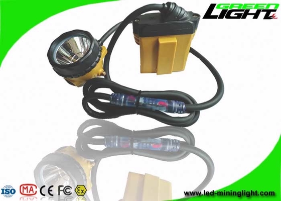 света IP68 3.7V добычи угля высокой яркости 25000lux с проблесковым светом кабеля