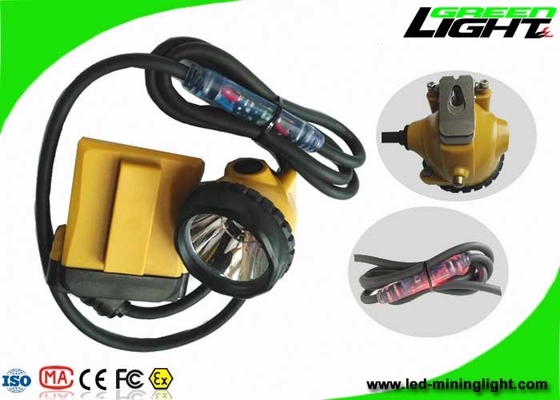света IP68 3.7V добычи угля высокой яркости 25000lux с проблесковым светом кабеля