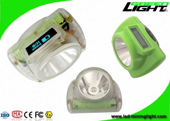 Экран IP68 13000lux 6.8Ah 1.78W Headlamp OLED СИД ПК ABS материальный перезаряжаемые