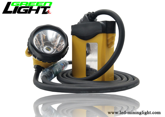 Алюминиевый освещая источник света КРИ Headlamp 25000lux IP68 горнорабочих чашки перезаряжаемые