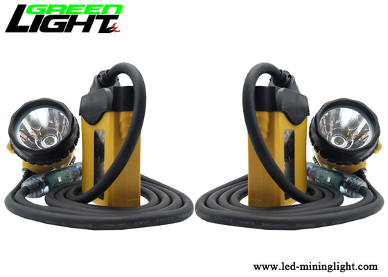 Алюминиевый освещая источник света КРИ Headlamp 25000lux IP68 горнорабочих чашки перезаряжаемые