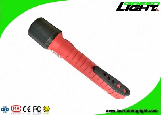 Сильный USB 4.4Ah Li электрофонаря яркости IP68 взрывозащищенный - батарея 25000lux иона
