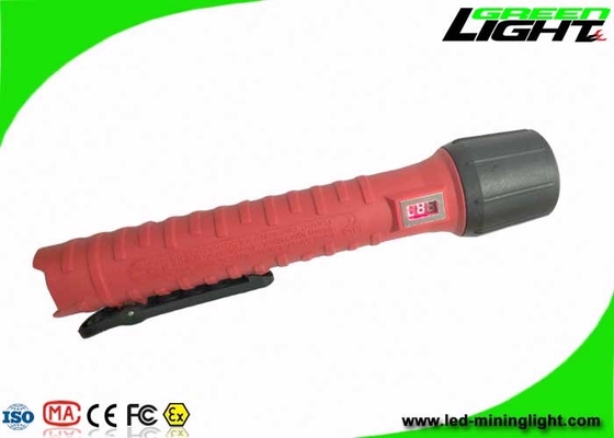 Сильный USB 4.4Ah Li электрофонаря яркости IP68 взрывозащищенный - батарея 25000lux иона