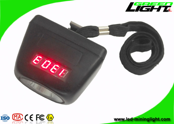 Headlamp 8000lux IP68 СИД экрана цифров подземный минируя с веревочкой безопасности
