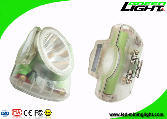 Поручать приведенный поддержки 2A Headlamp 13000lux IP68 1.78W экрана OLED перезаряжаемые