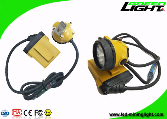 крышка минирования батареи 10.4Ah освещает Headlamp кабеля яркости 25000lux проблескивая