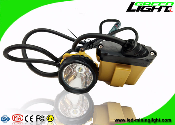 крышка минирования батареи 10.4Ah освещает Headlamp кабеля яркости 25000lux проблескивая