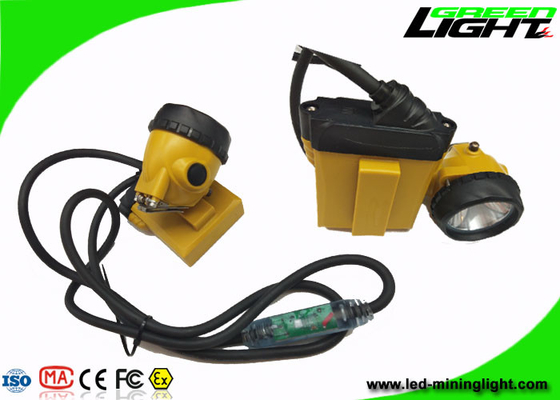 Мигающий огонь кабеля Headlamp 10.4Ah 25000lux горнорабочих СИД предохранения взрыва