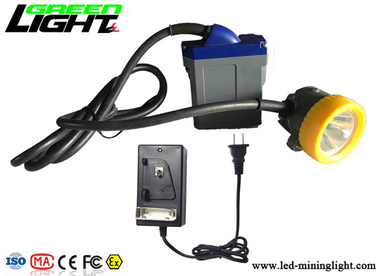 Связыванный перезаряжаемые Кри Headlamp 15000lux 3W горнорабочих приведенный с 6.6Ah Li - батареей иона